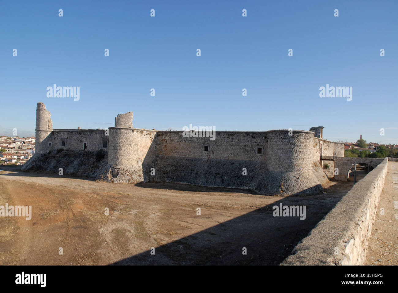 Burg, Chinchon, Comunidad de Madrid, Spanien Stockfoto