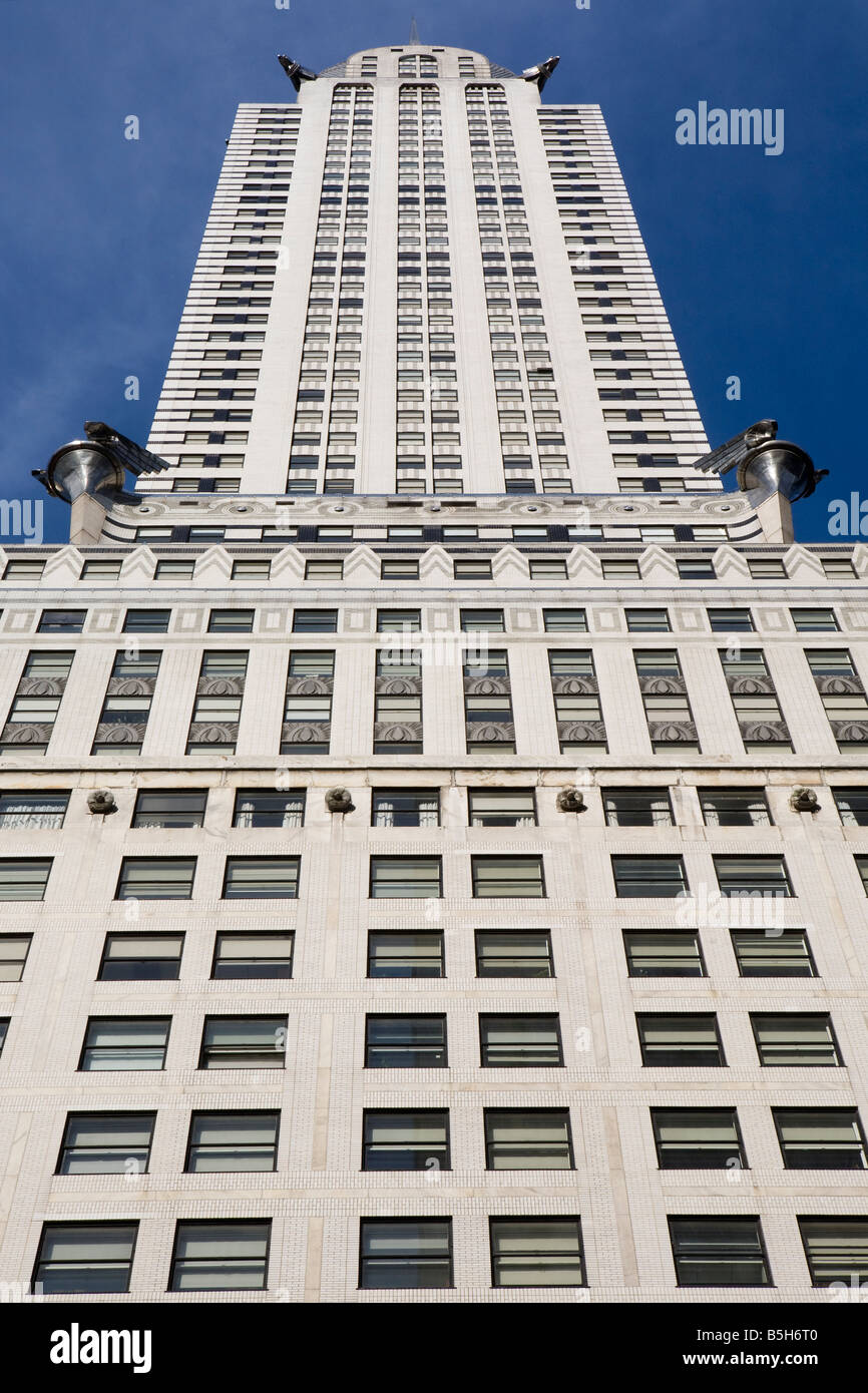 Das Chrysler Building auf Lexington Avenue, Manhattan, New York City, USA Stockfoto