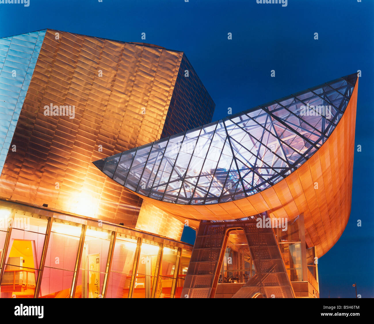 LowryCenter in Manchester, Salford, entworfen von den Architekten