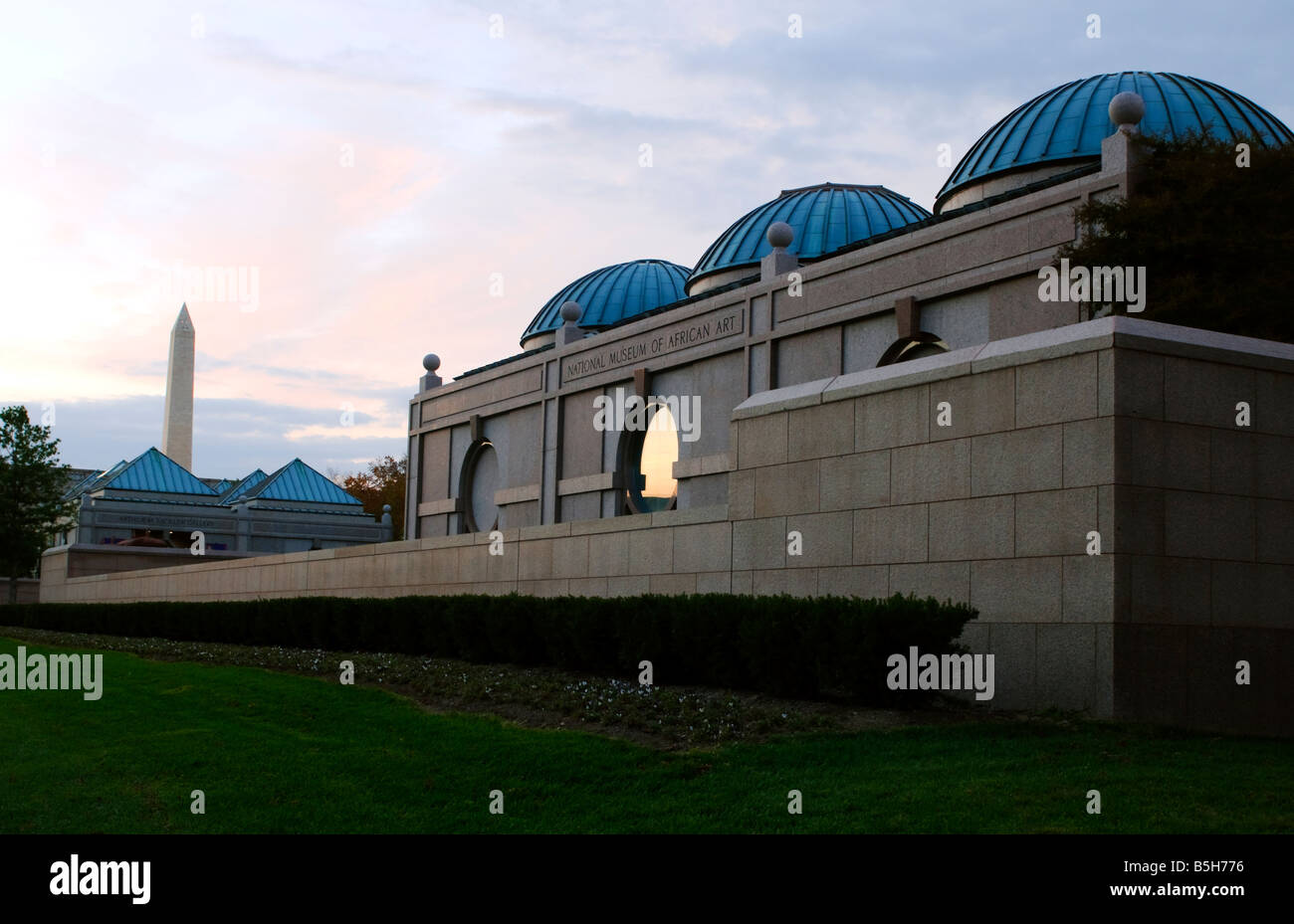 Das National Museum of African Art in Washington, D.C. Stockfoto