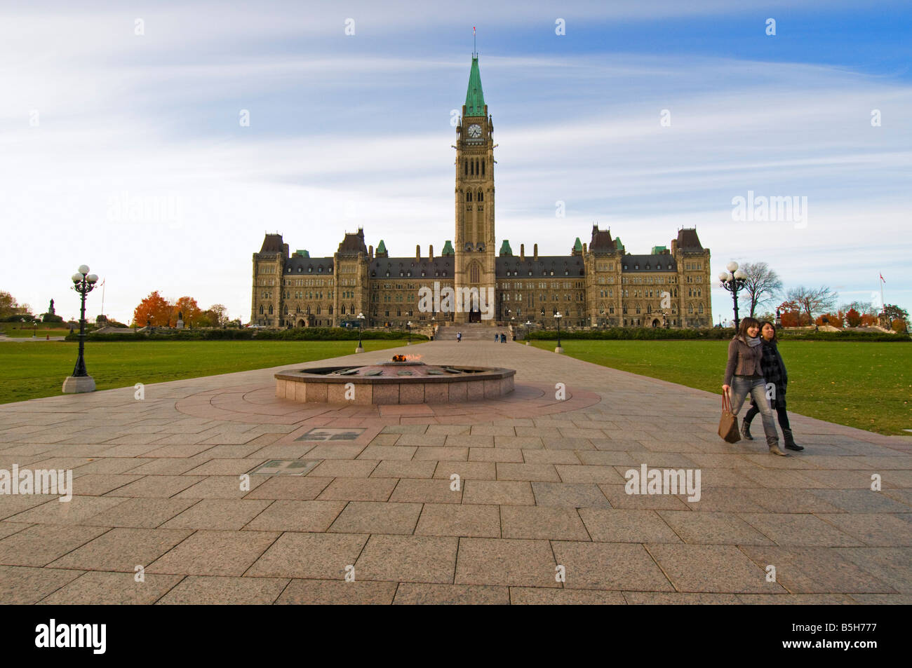 Das kanadische Parlament Ottawa Kanada Stockfoto