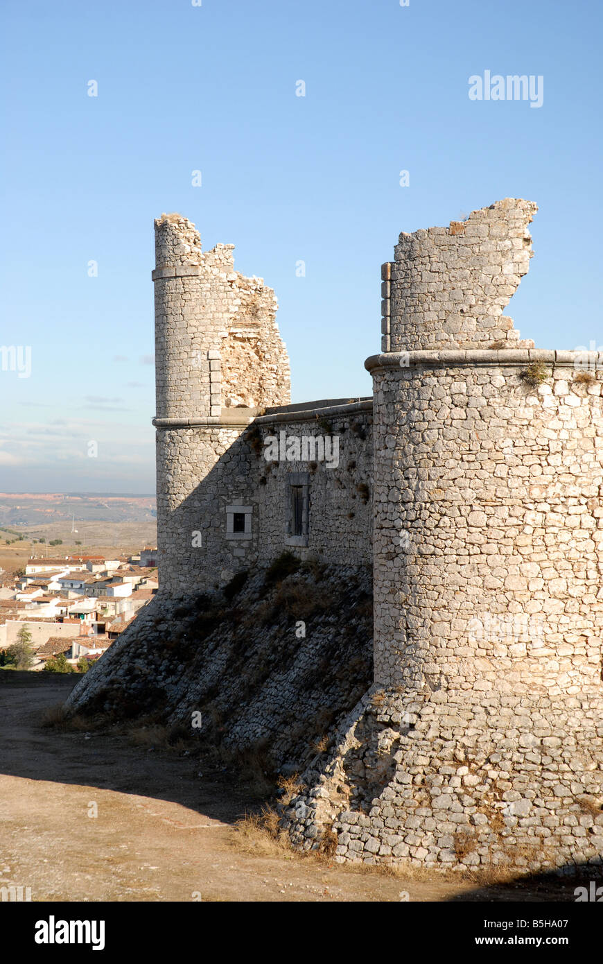 Burg, Chinchon, Comunidad de Madrid, Spanien Stockfoto