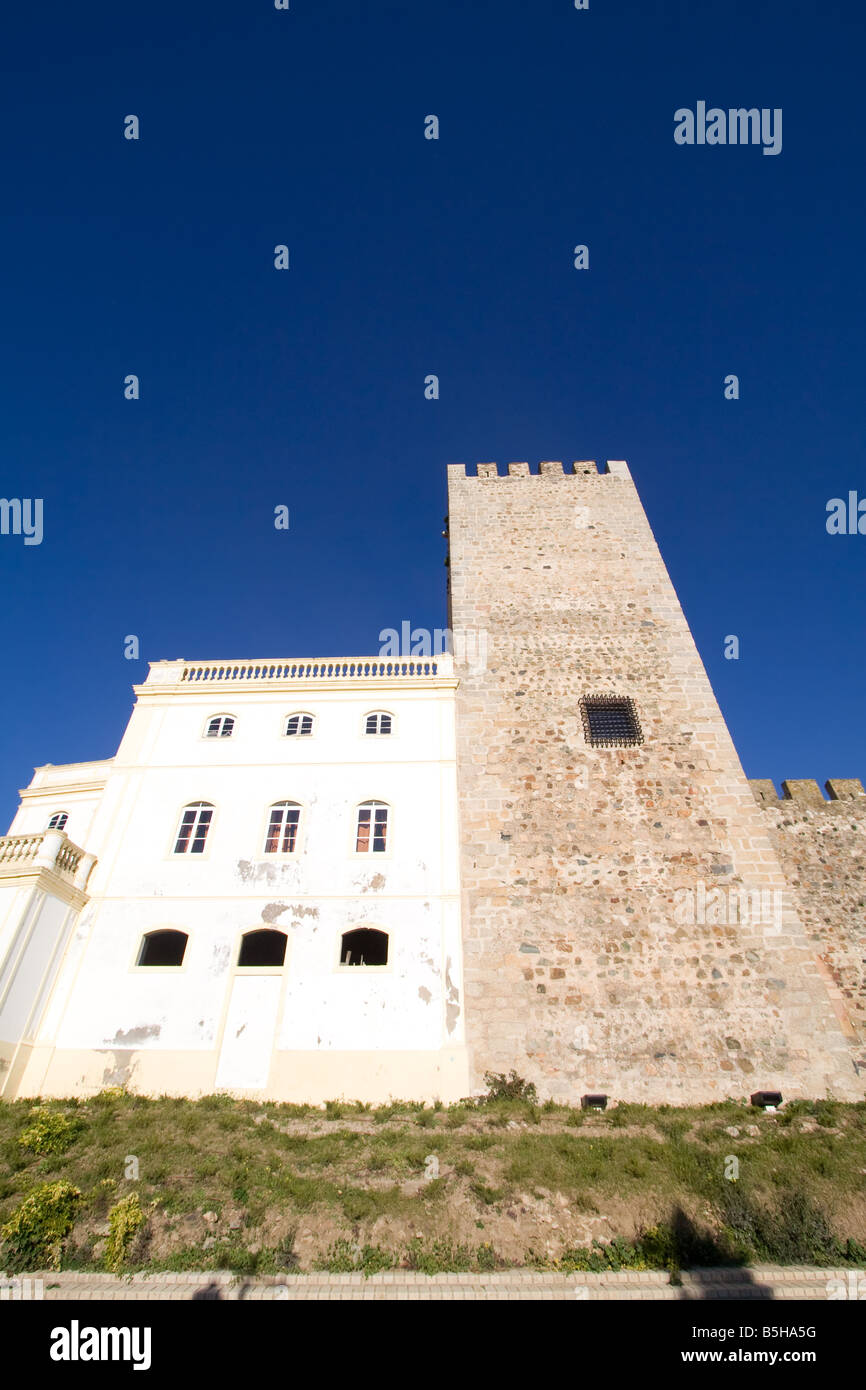 Mittelalterliche Burg von Alter Chão, im Distrikt Portalegre. Portugal Stockfoto