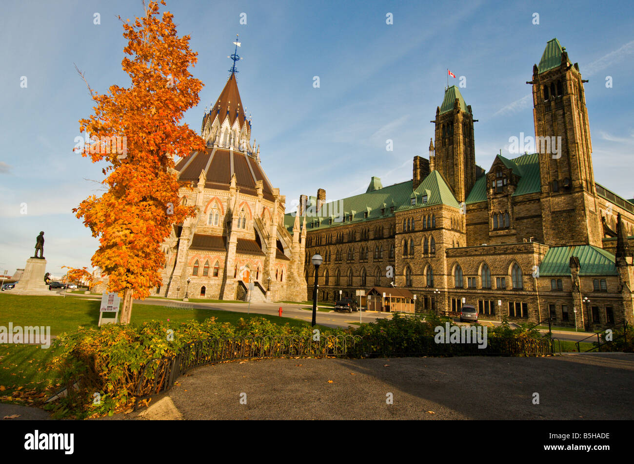 Das kanadische Parlament Ottawa Kanada Stockfoto