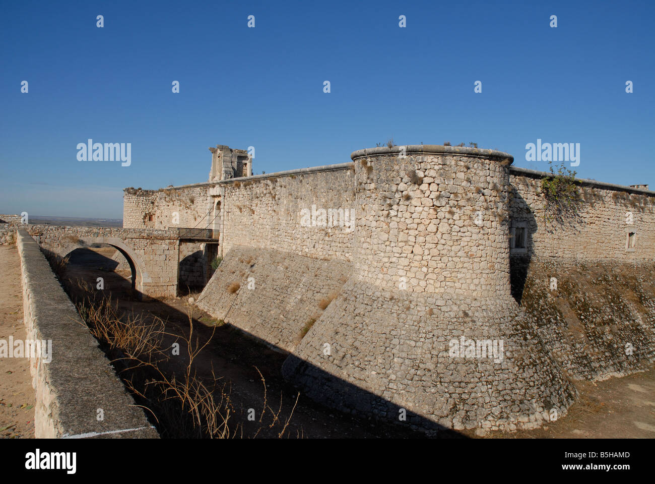 Burg, Chinchon, Comunidad de Madrid, Spanien Stockfoto