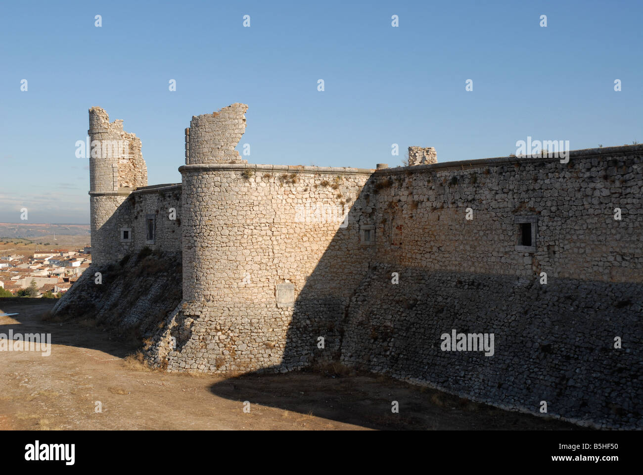 Burg, Chinchon, Comunidad de Madrid, Spanien Stockfoto