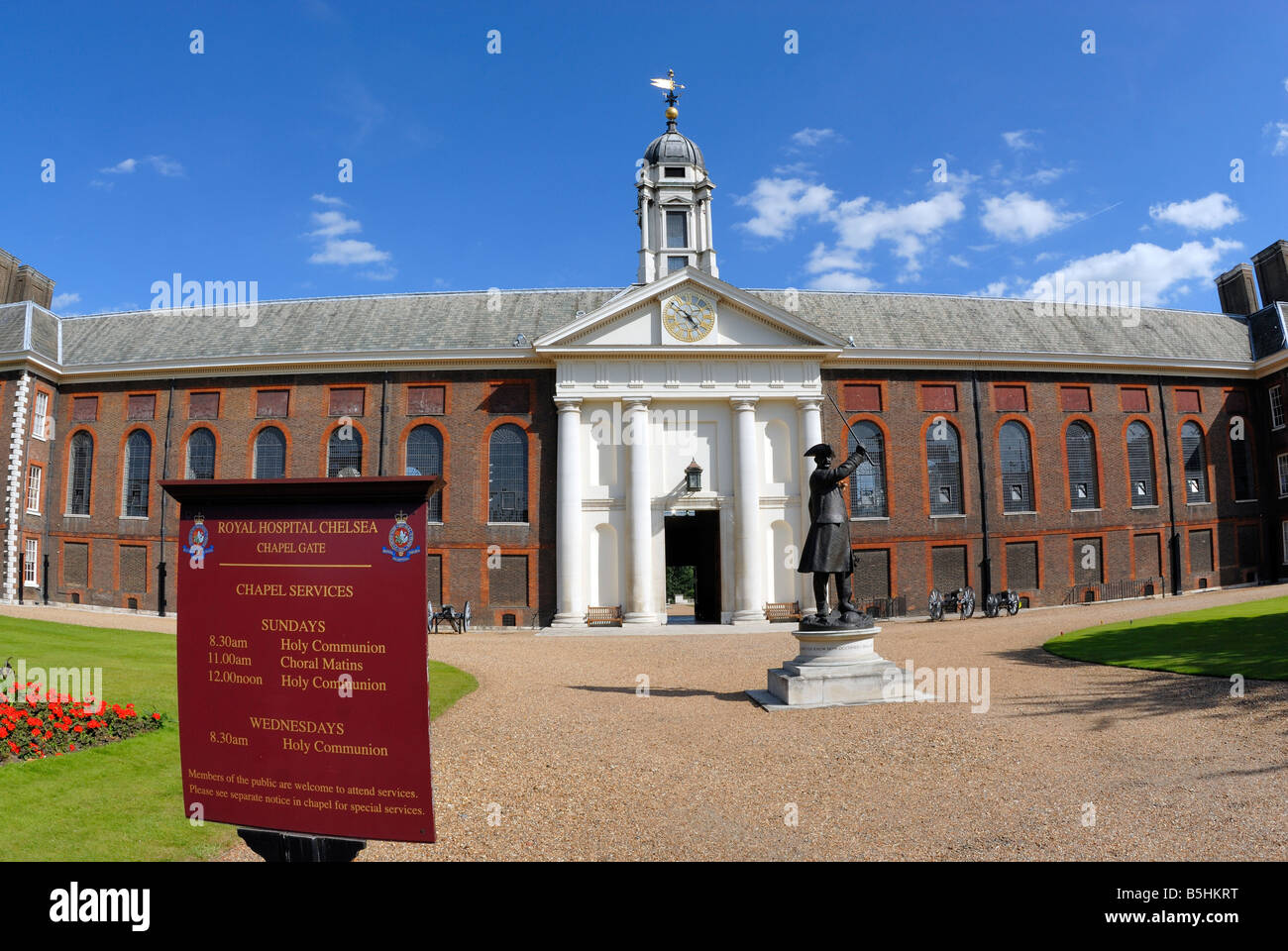 Royal Hospital Chelsea Stockfoto