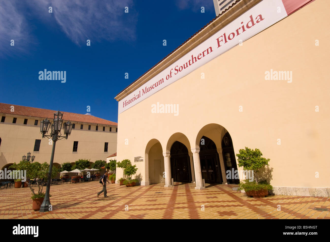 Vereinigte Staaten von Amerika Florida Miami Downtown Miami Kulturzentrum Cultural Plaza Stockfoto