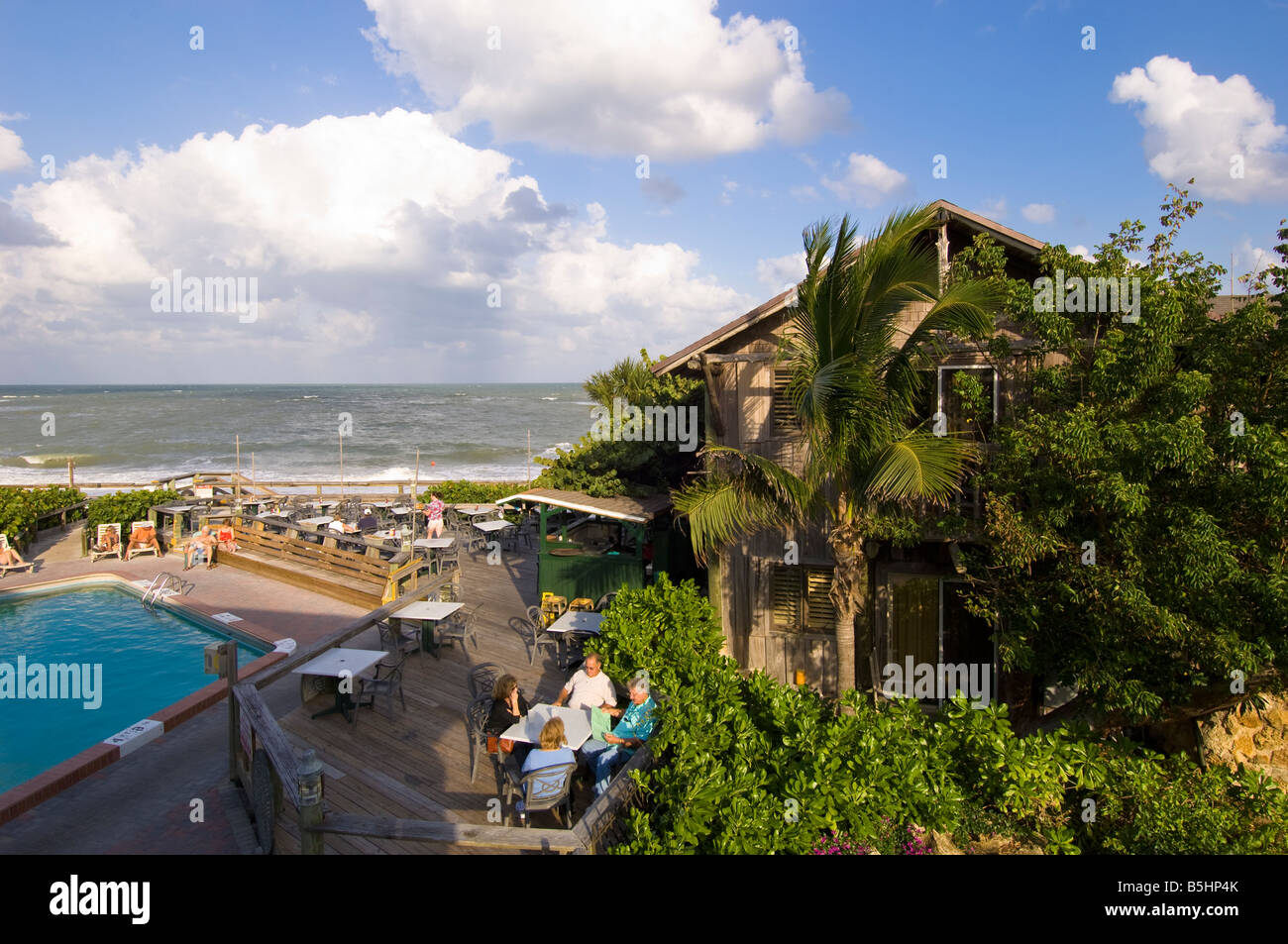 Vereinigte Staaten von Amerika Florida Fort Lauderdale Driftwood Resort Stockfoto