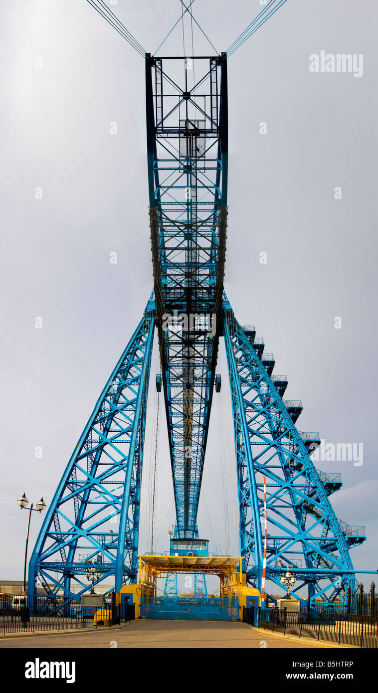 Schwebefähre Middlesbrough UK Stockfoto