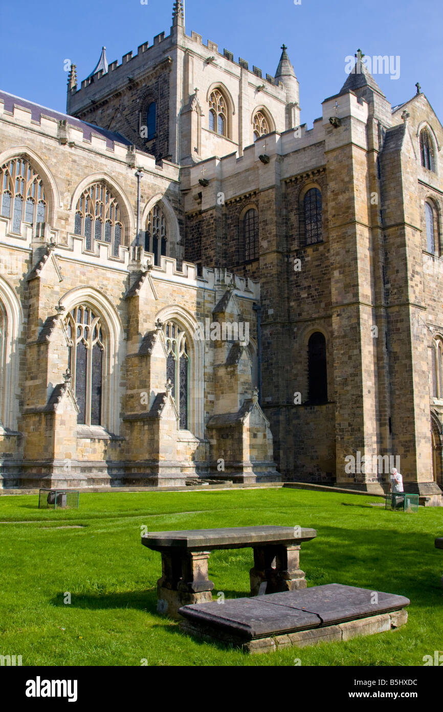 Kathedrale von Ripon North Yorkshire UK Stockfoto