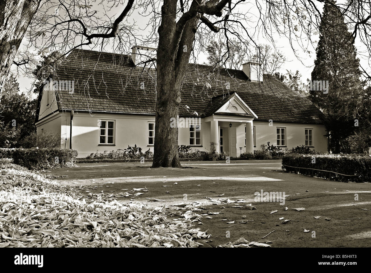 Frederick Chopin Geburtshaus in Zelazowa Wola. Stockfoto