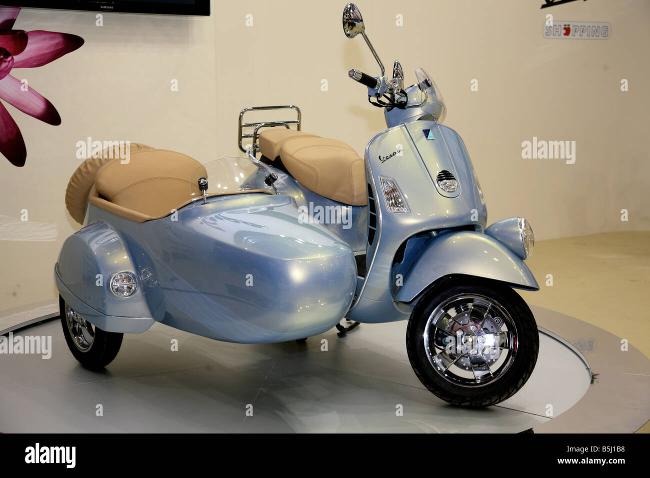 EICMA 2008 Internationale Fahrrad- und Motorradausstellung Mailand Italien Stockfoto