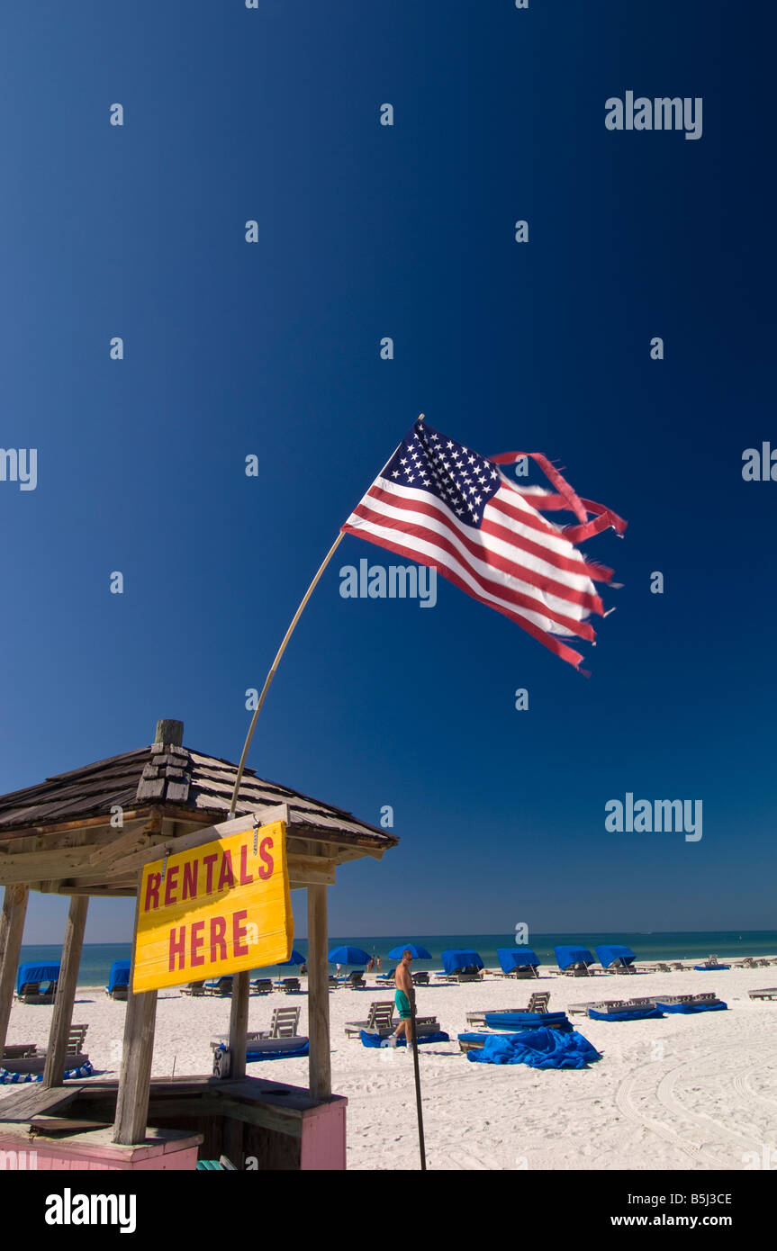 Vereinigte Staaten von Amerika Florida St. Petersburg St. Pete Beach Stockfoto
