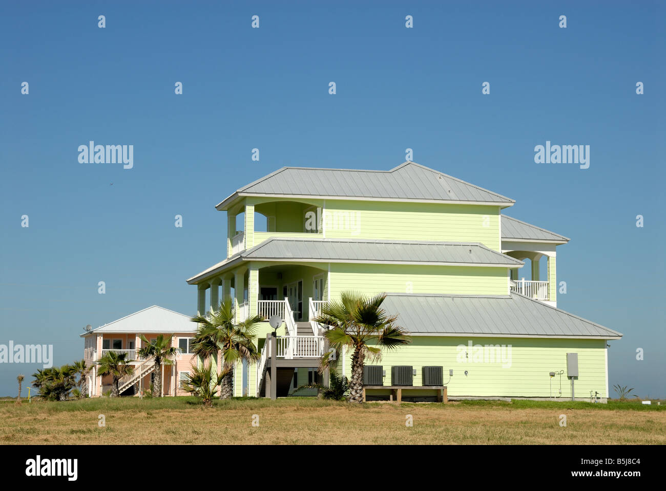 Schöne Häuser im Süden der Vereinigten Staaten Stockfoto