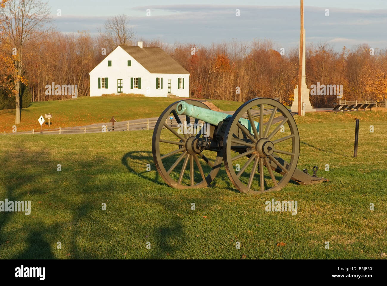 Antietam National Battlefield National historic Park Washington County Maryland Dunker Kirche Stockfoto