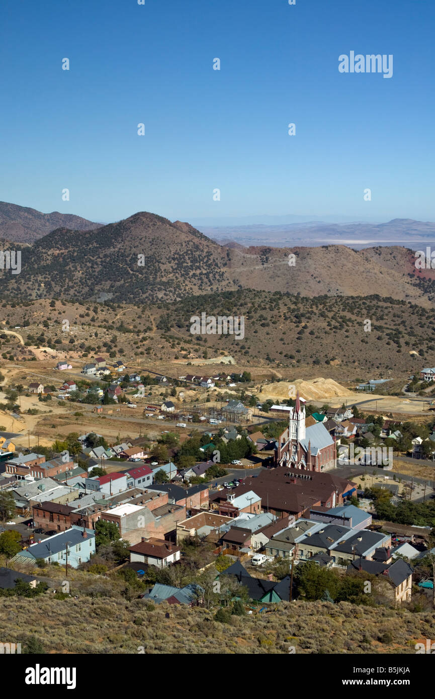Virginia City, Nevada Stockfoto