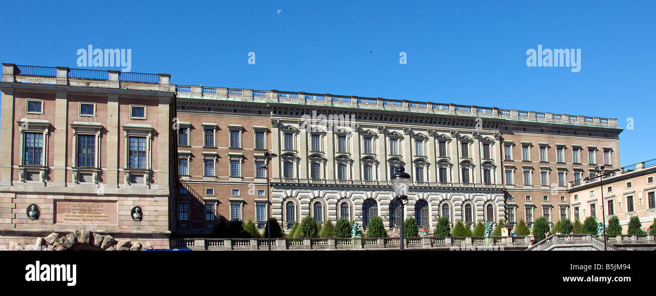 Königlicher Palast oder Kungliga Slottet Gamla Stan Stockholm Schweden Stockfoto