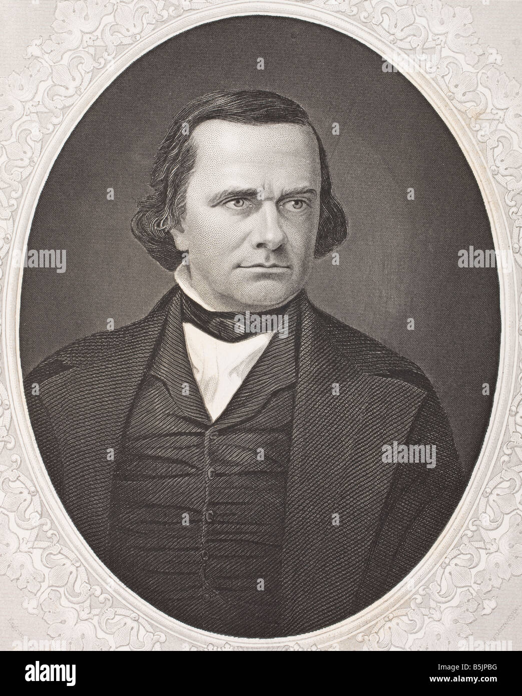 Stephen Arnold Douglas, 1813 - 1861. Amerikanischer Politiker und Führer der Demokratischen Partei. Stockfoto