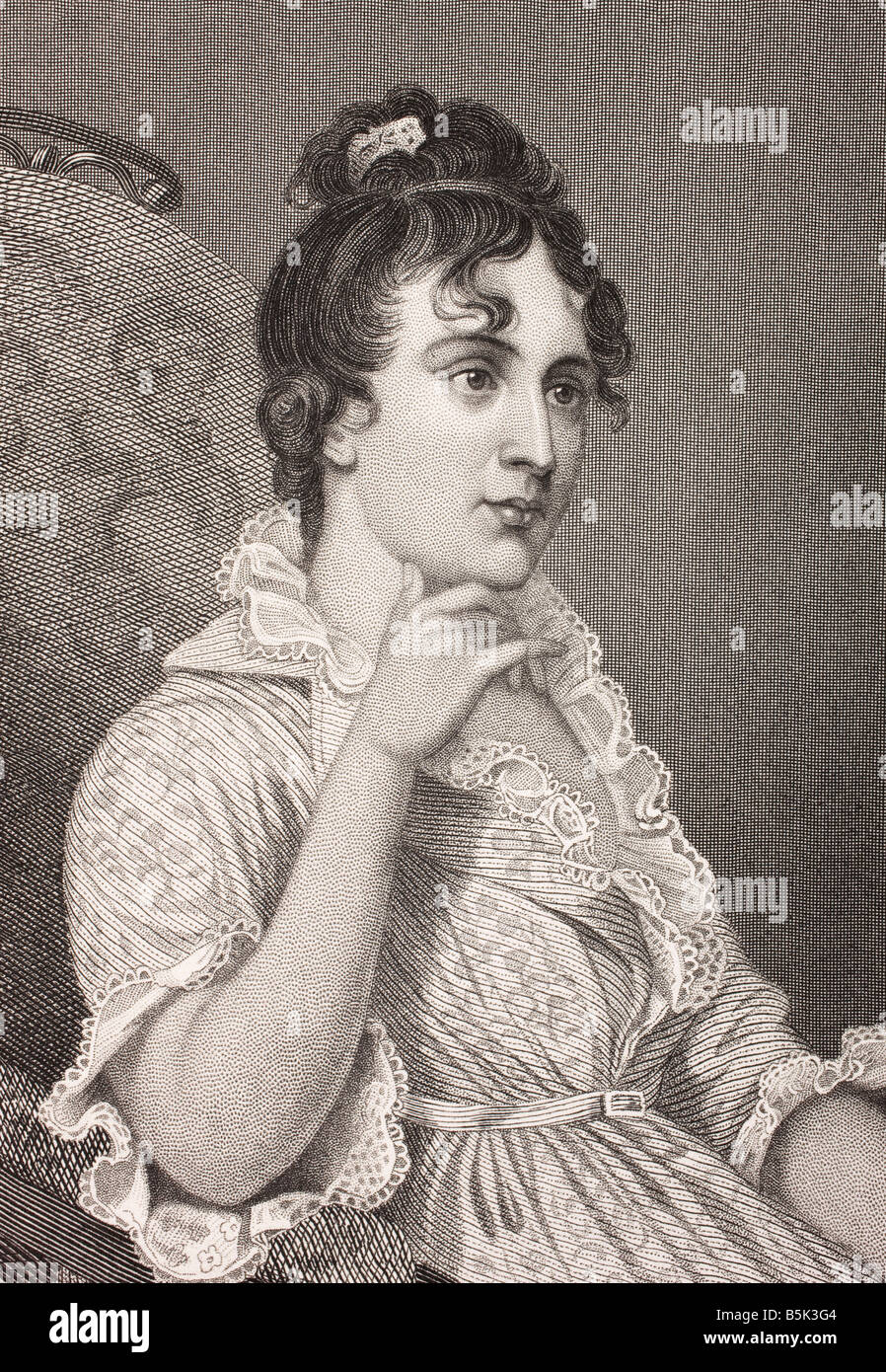 Eleanor Parke Custis Lewis, 1779 - 1852. Bekannt als Nelly. Stockfoto