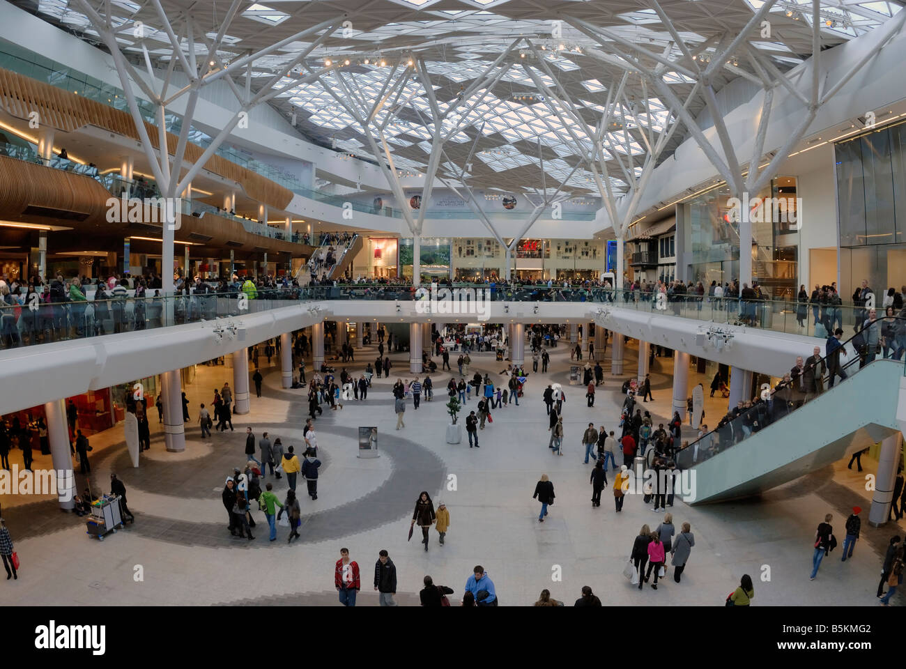 Westfield Einkaufszentrum Shepherds Bush London Stockfoto