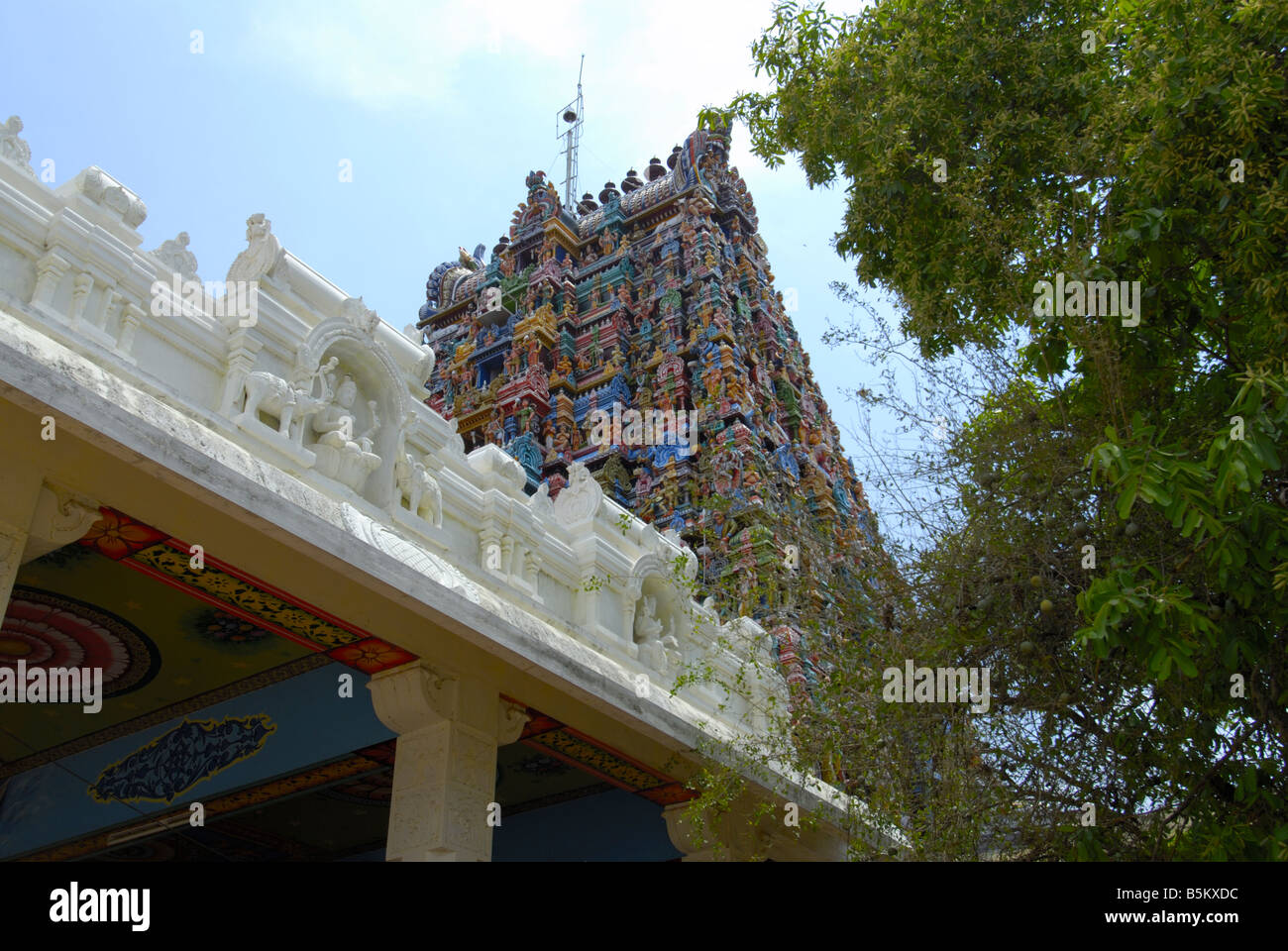PILLAYARPATTI GANESA TEMPEL TAMILNADU Stockfoto