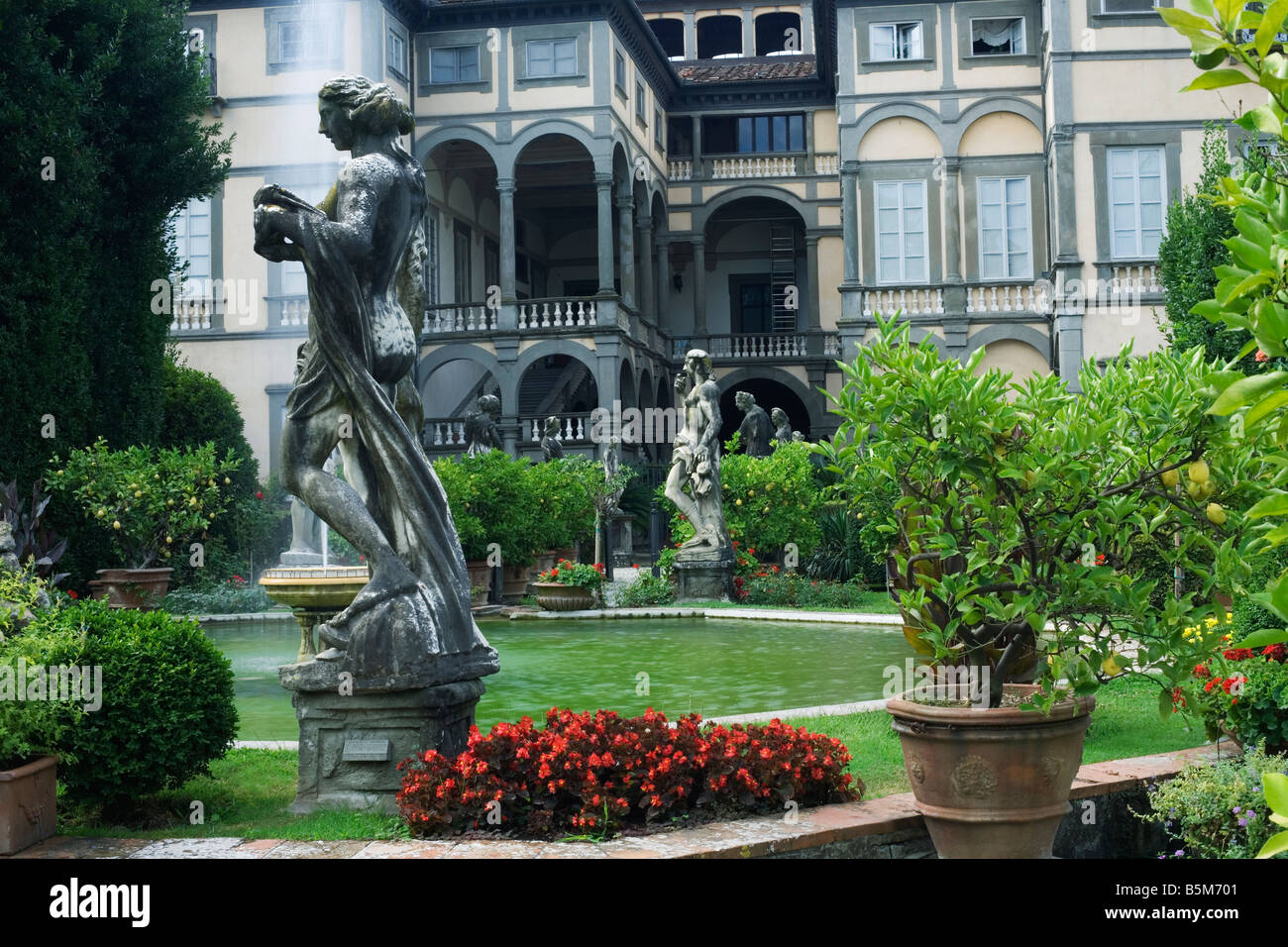 Palazzo Pfanner Lucca Toskana Italien 18. Jahrhunderts italienische