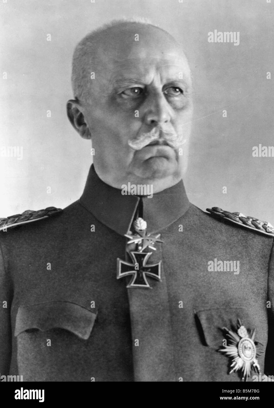1 L67 B1930 1 Erich Ludendorff Foto C 1930 Ludendorff Erich preußischen General ab 1916 1. Generalquartiermeister bei der Suprem Stockfoto