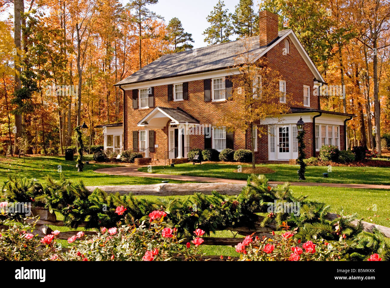 Billy Graham Home Place in Charlotte, North Carolina. USA Stockfoto