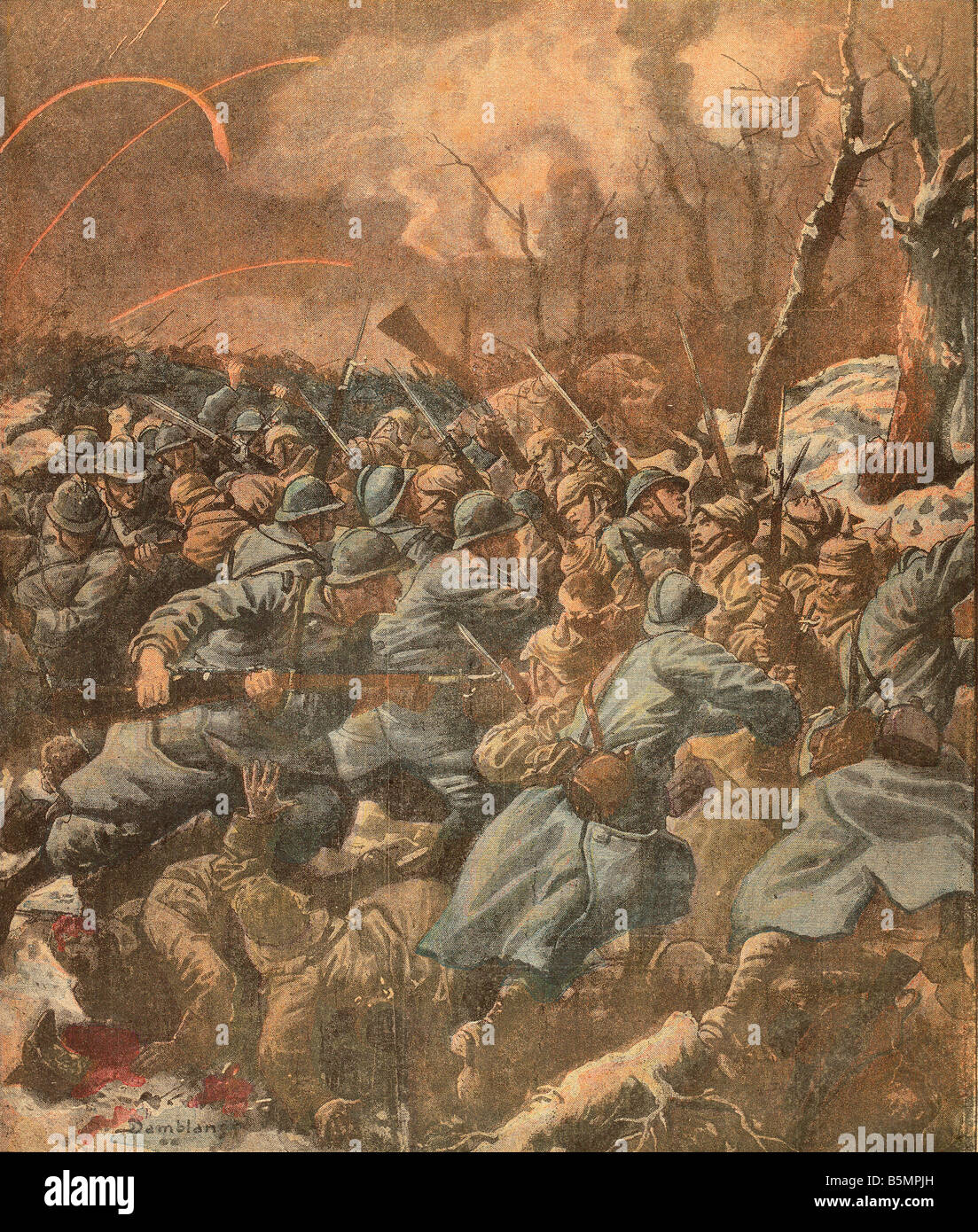 9 1916 3 0 A1-Schlacht von Verdun 1916 Pet Journal 1. Weltkrieg Western Front Schlacht um Verdun Februar bis September 1916 Pendant la Stockfoto