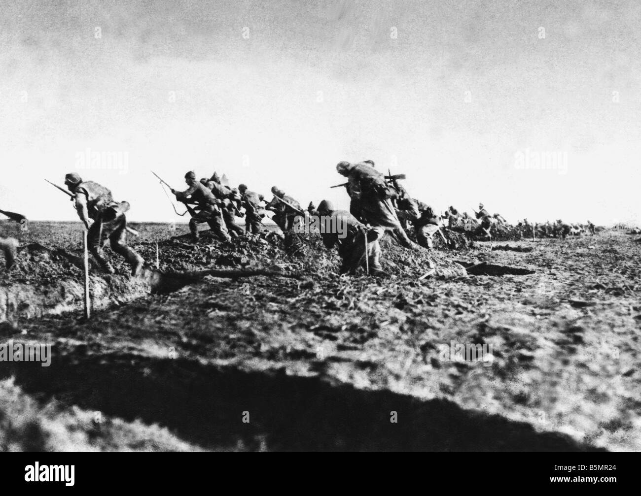 9 1917 1 0 A1 1 türkische Truppen Rumänien WWI Erster Weltkrieg Rumänien rumänische Kampagne August 1916 Januar 1917 Sieg für den Cent Stockfoto
