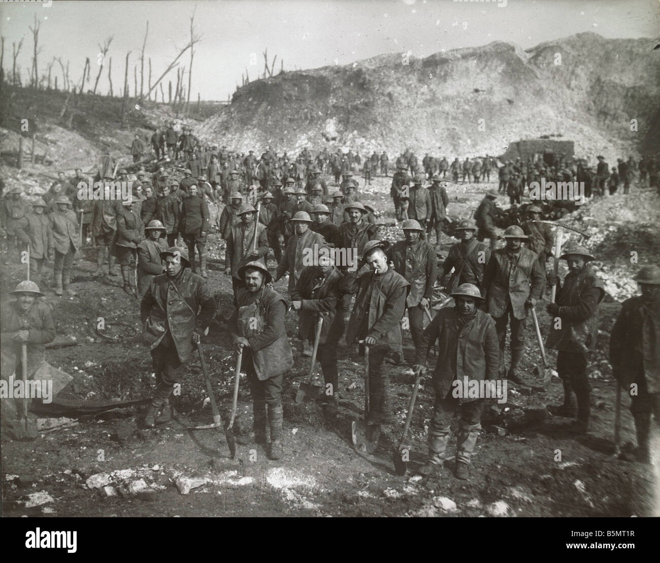 9FK 1916 11 13 A1 E Schlacht des Somme 1916 britischen Soldaten 1 Weltkrieg Frankreich Schlacht des Somme 23 Juni 26. November 1916 Briten so Stockfoto