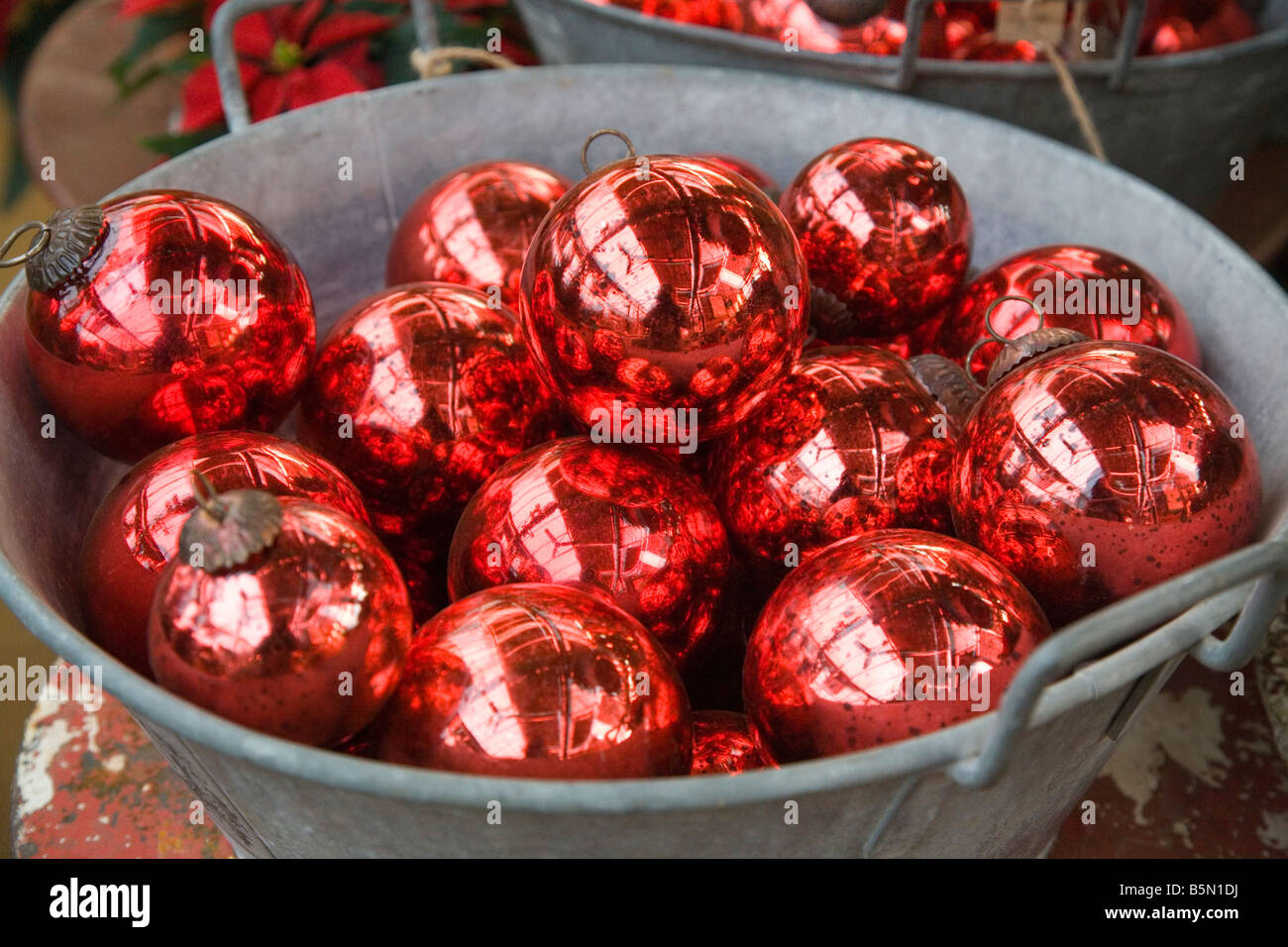 Decorative Glass Bowl Stockfotos Decorative Glass Bowl Bilder
