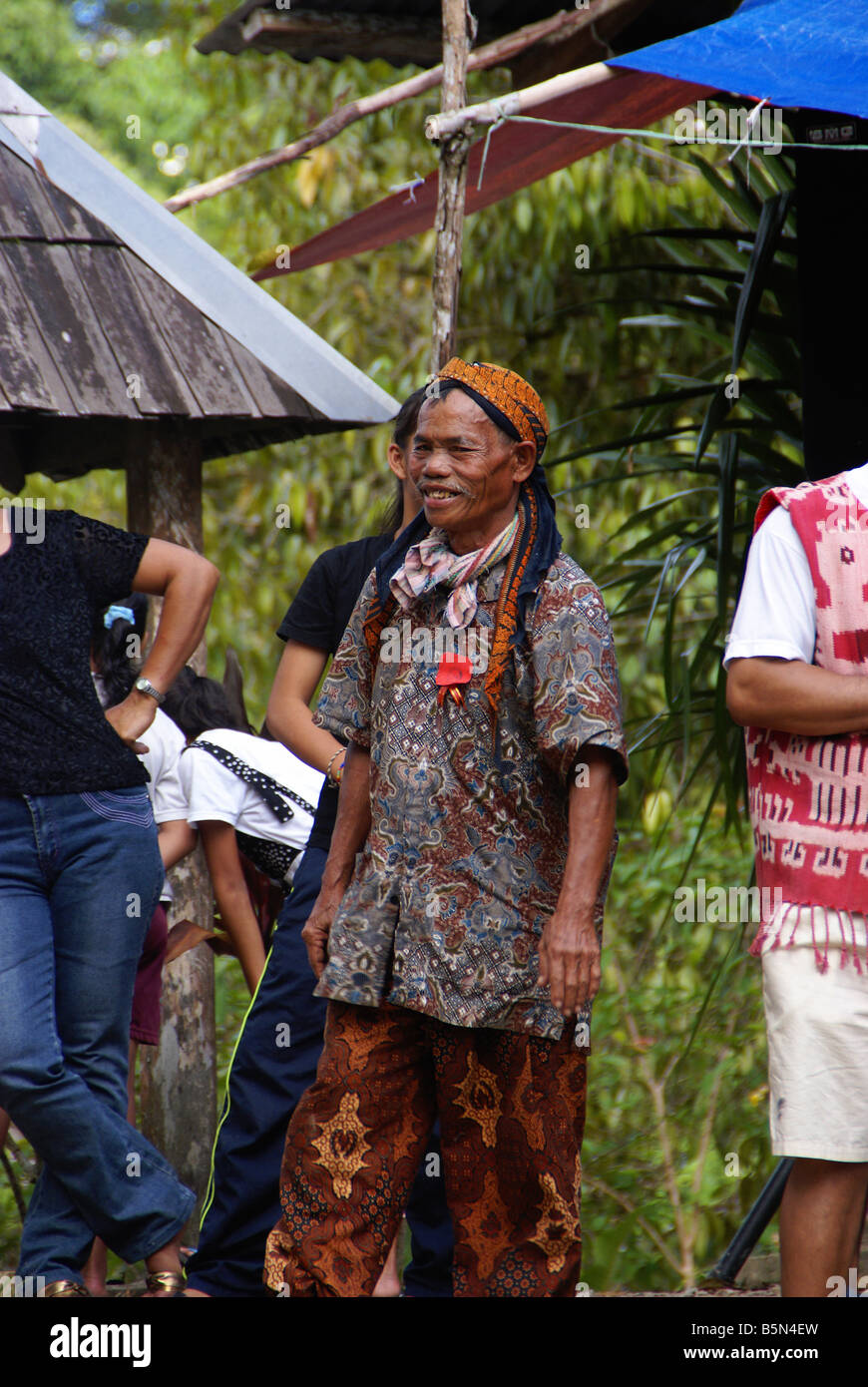 Bidayuh Krieger Stockfoto