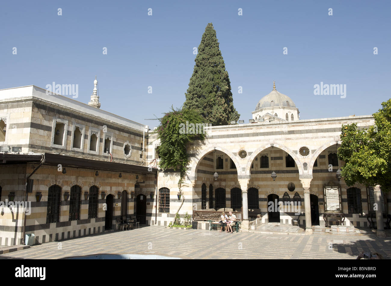 Azem Palast, Damaskus, Syrien Stockfoto