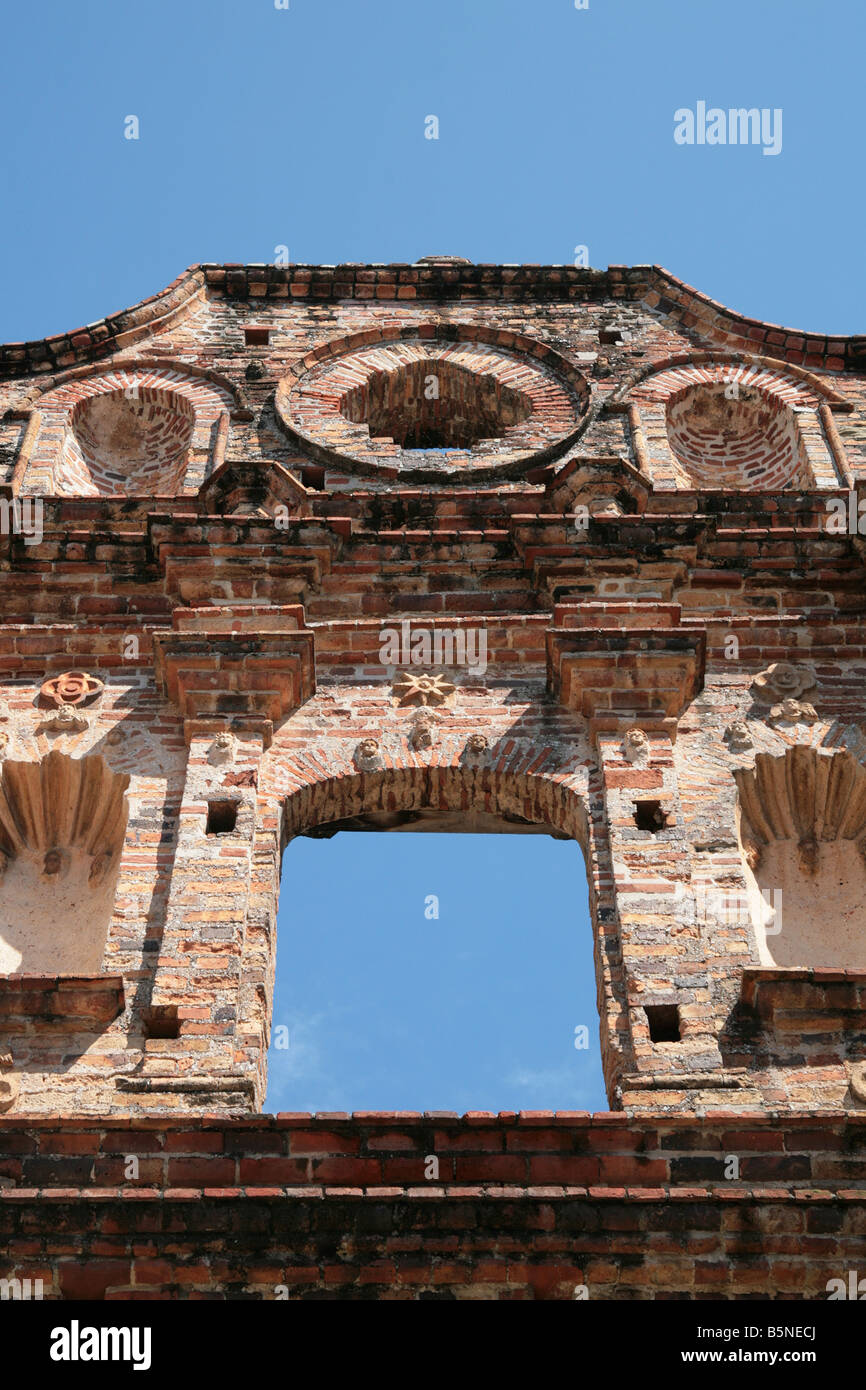 Compañia de Jesus Building Renovierungen und Restaurierungen im Casco Antiguo von Panama City. Stockfoto