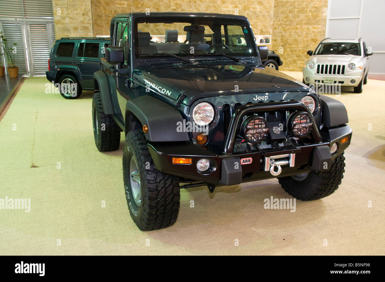 Jeep Wrangler Rubicon 2 Turig 4 X 4 Off Road Auto Stockfoto