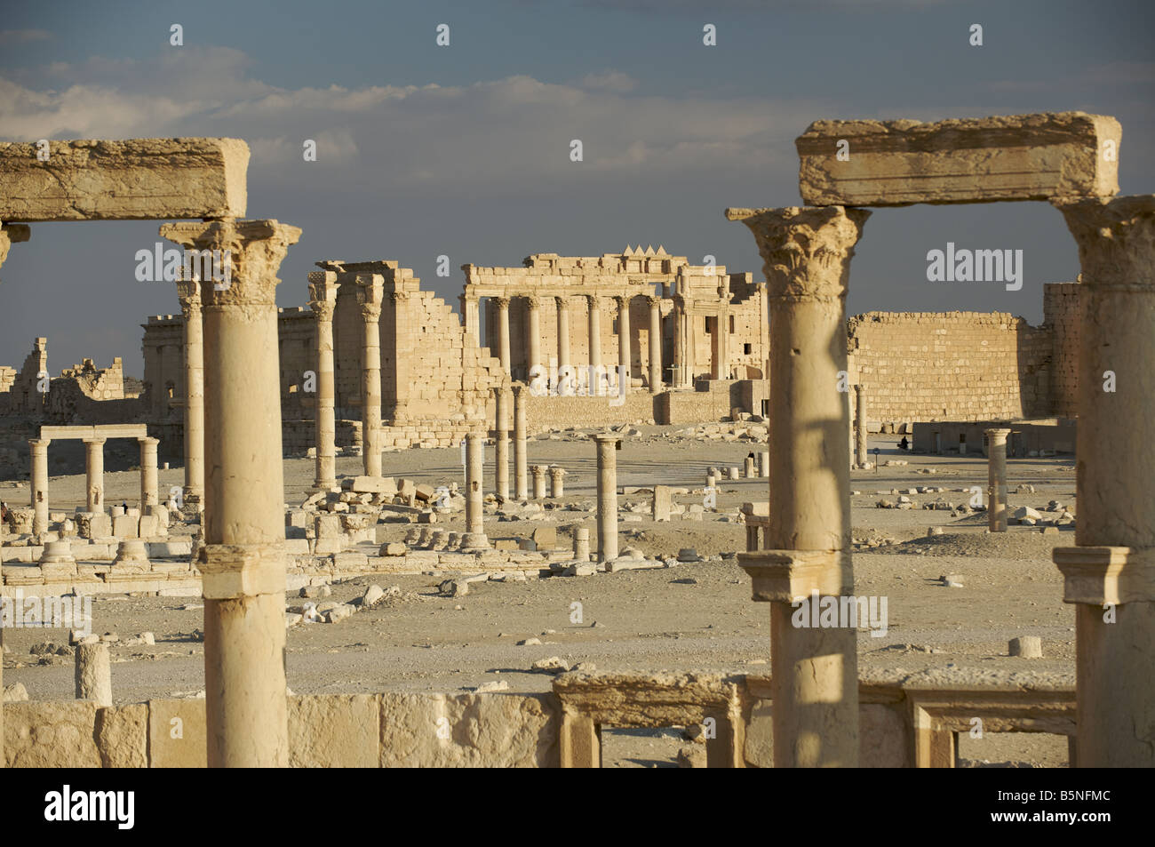 Tempel des Bel, Palmyra, Syrien Stockfoto