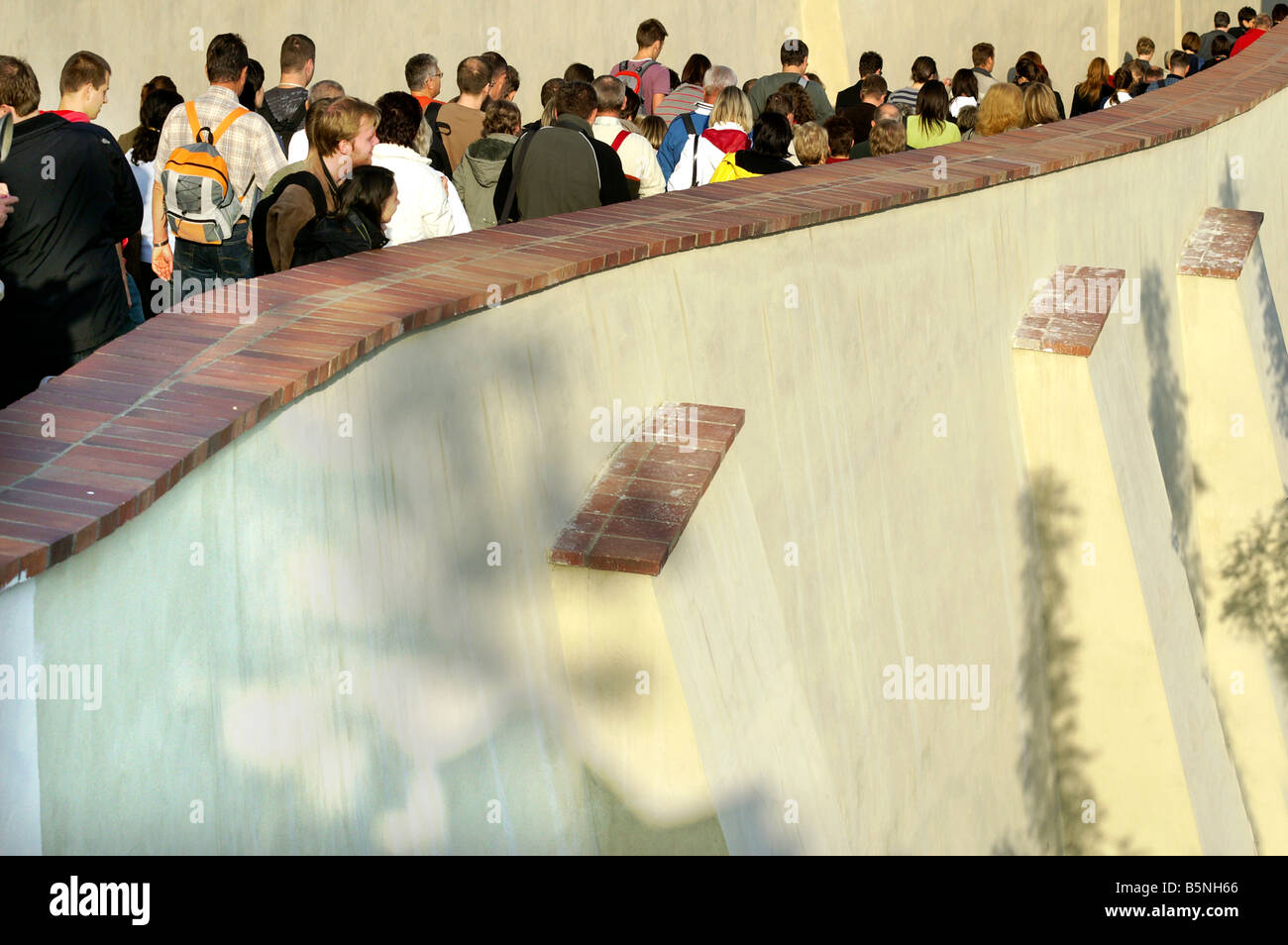 Viel befahrenen touristischen Saison in Prag Stockfoto