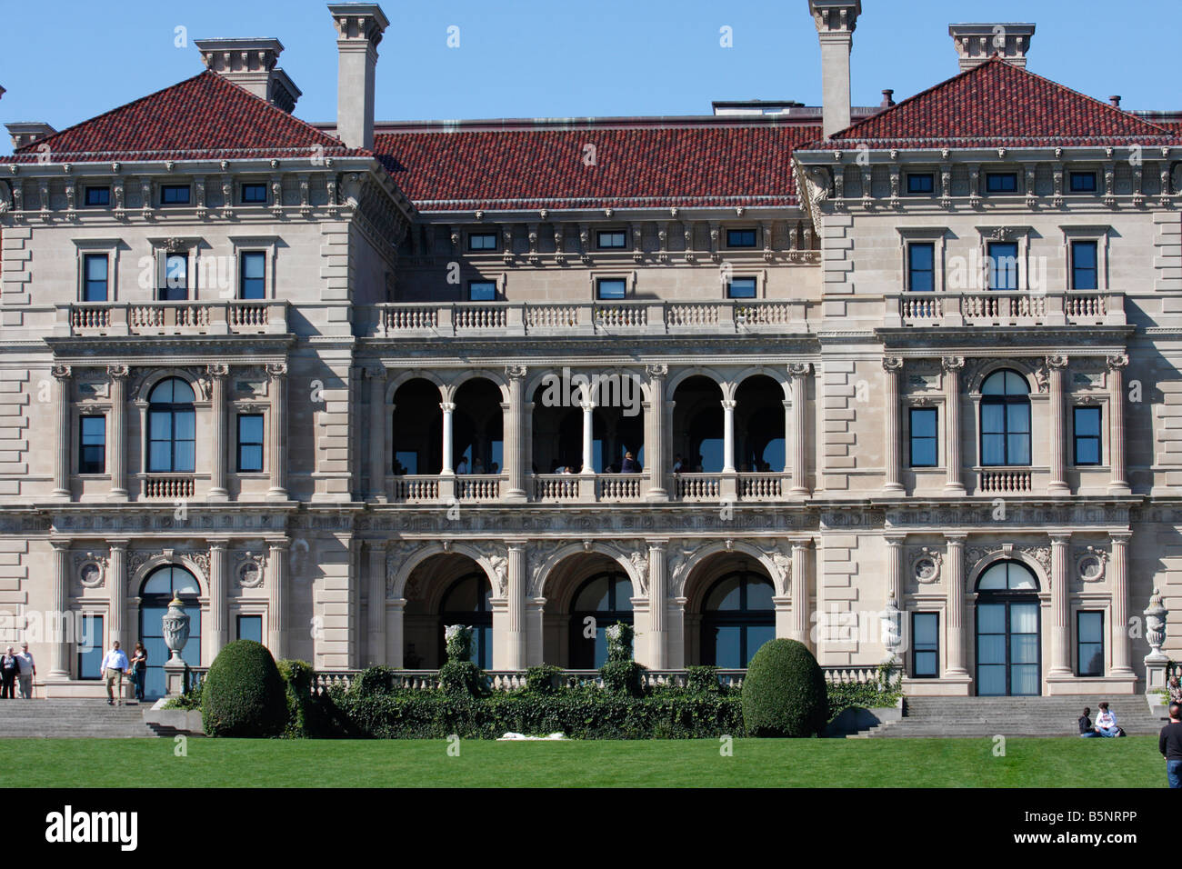 The Breakers - Newport, Rhode Island Stockfoto