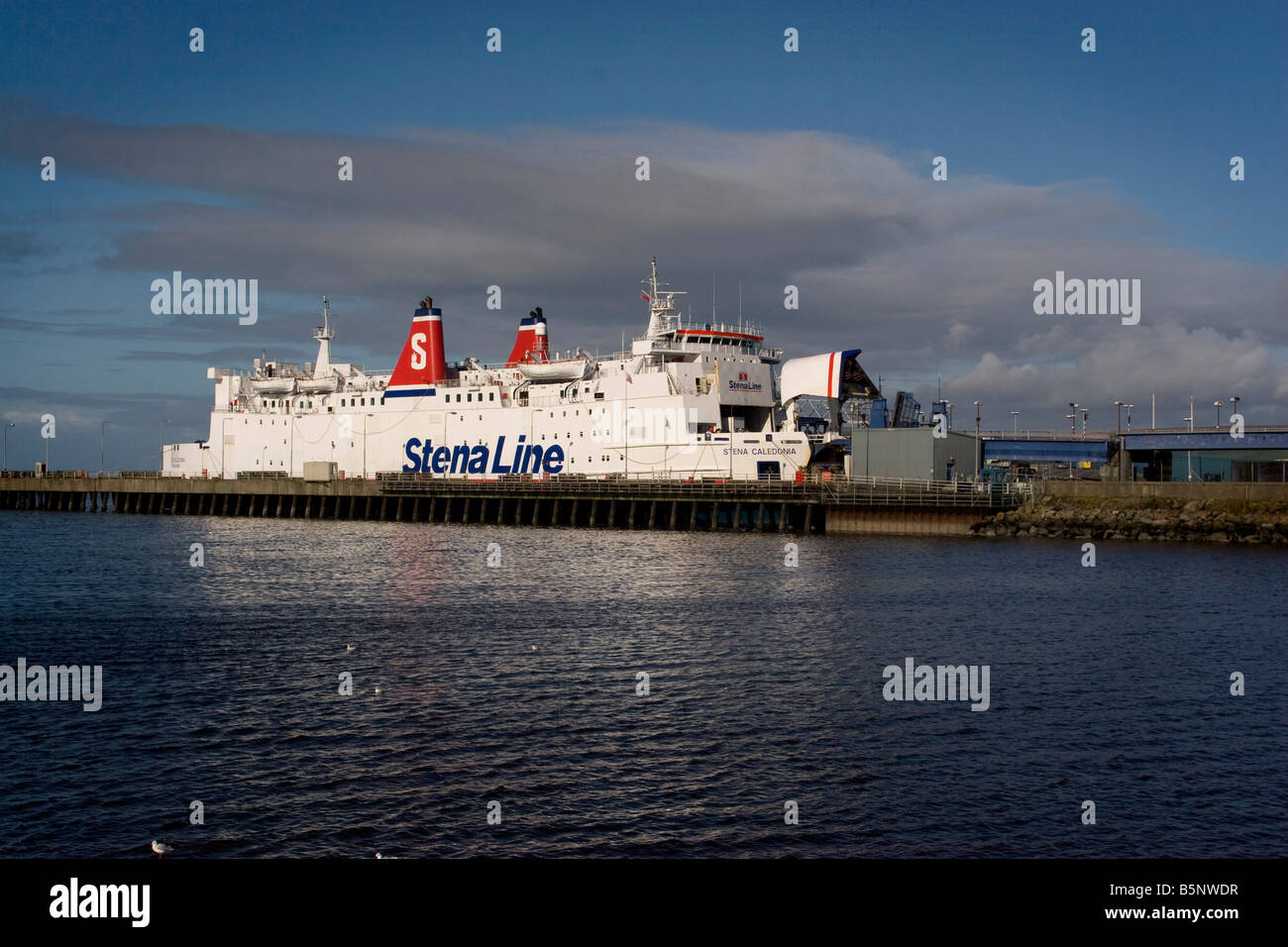 Stranraer Fähre Stena Caledonia Stockfoto