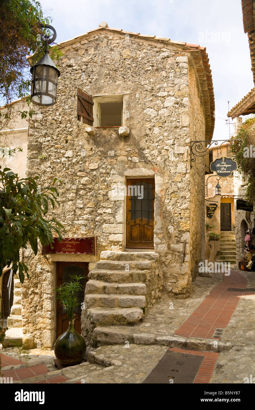 Geschenk-Shop in das mittelalterliche Dorf Eze, in der Nähe von Monaco, Frankreich Stockfoto