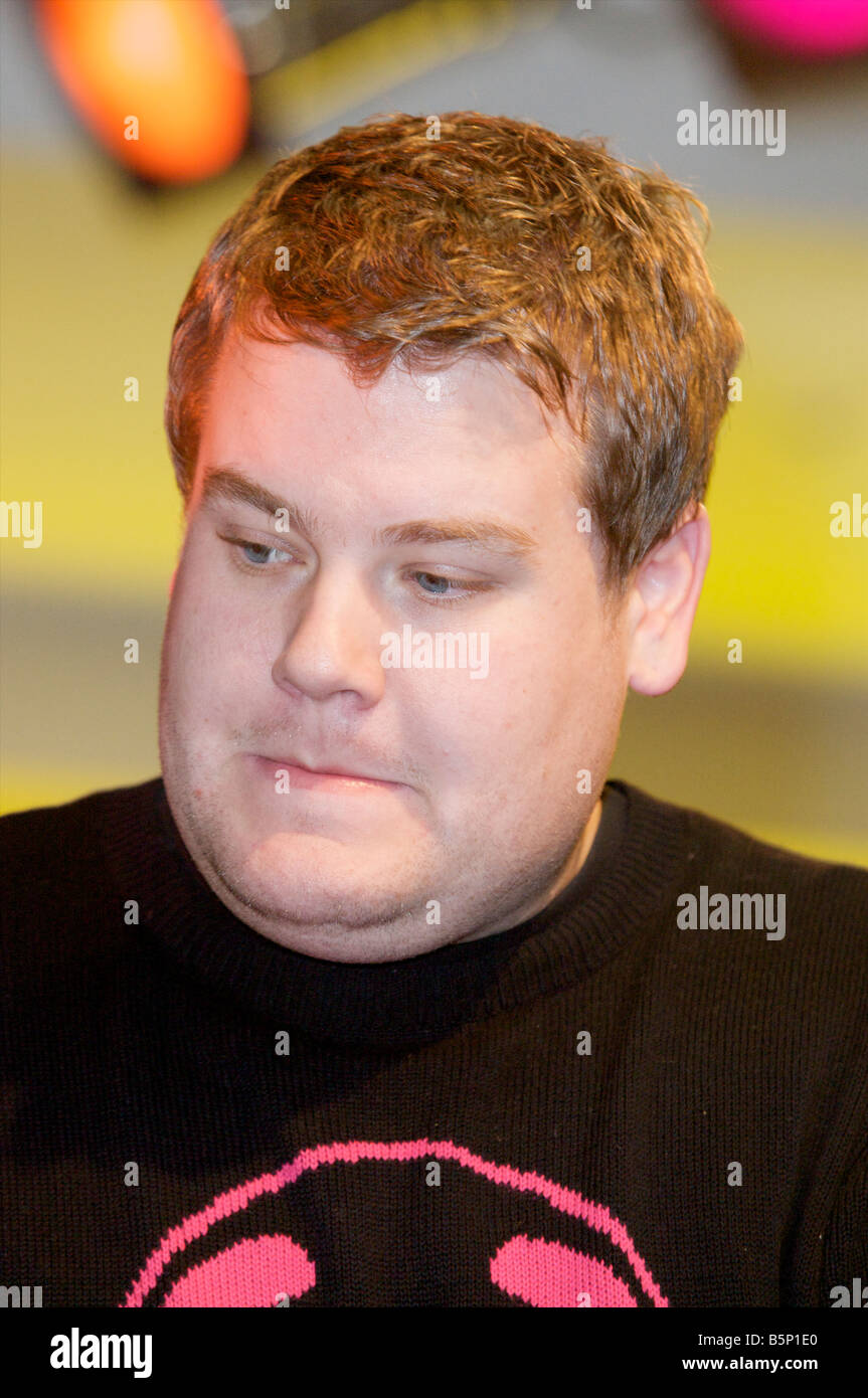 James Corden Teilnahme an der Einführung der dvd Gavin Stacey FHM London 10. November 2008 Stockfoto