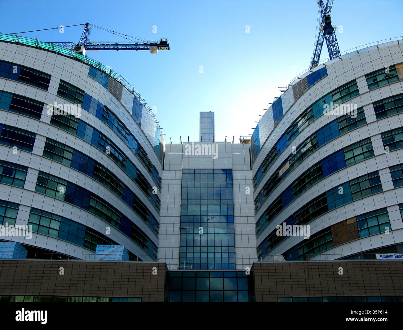 Die Neuentwicklung Krankenhaus an Queen Elizabeth Hospital Selly Eiche Birmingham UK Stockfoto