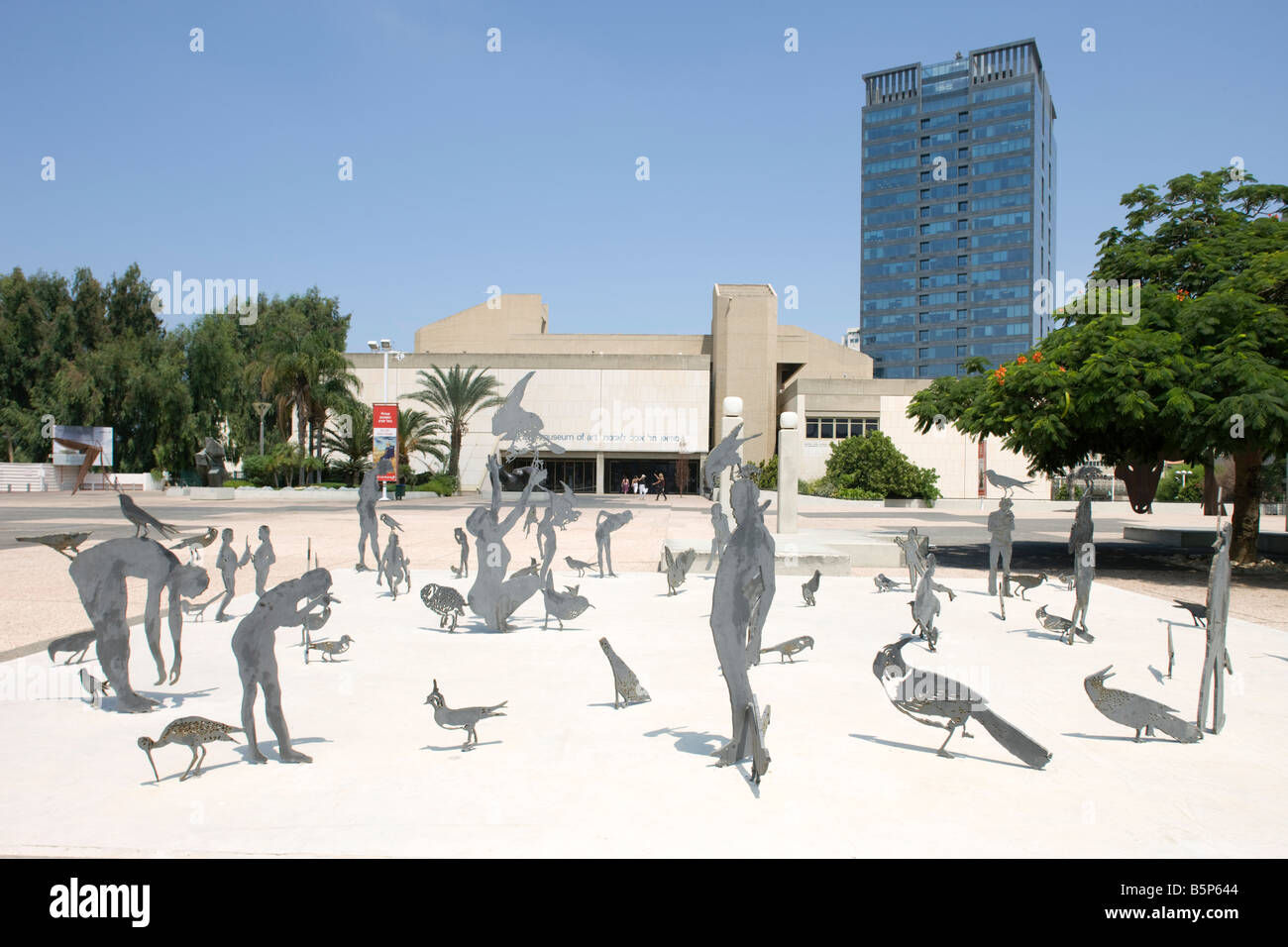 SKULPTUR GARTEN MUSEUM DER KUNST TEL AVIV ISRAEL Stockfoto