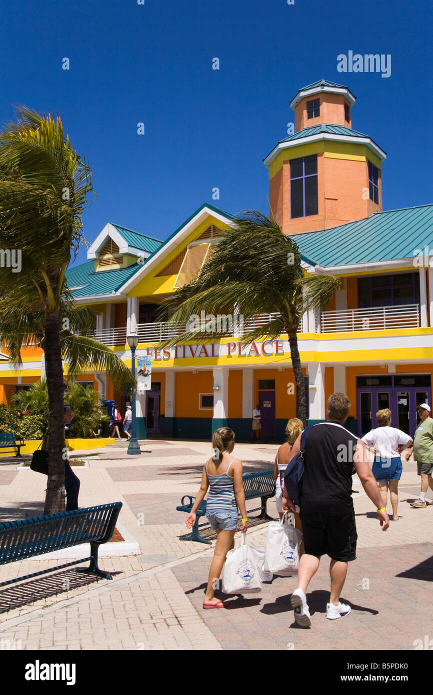 Festival Ort Nassau New Providence Island Bahamas Stockfoto