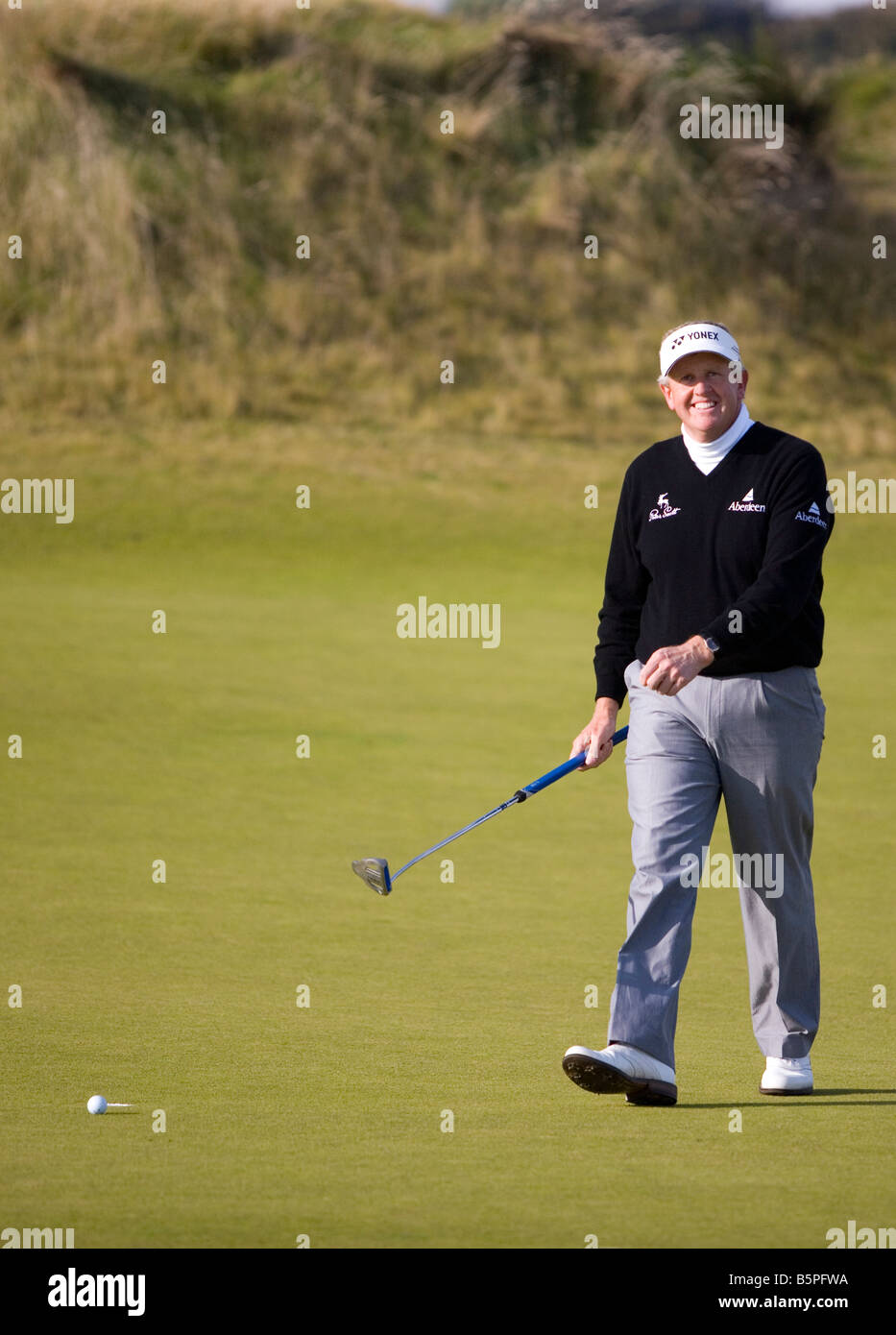 Colin Montgomerie, Kingsbarns Golf Course - Dunhill International Stockfoto