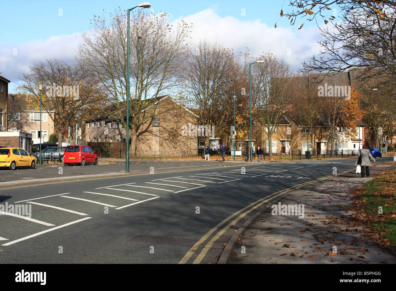 St. Ann Well Road, St. Ann's, Nottingham, England, Vereinigtes Königreich Stockfoto