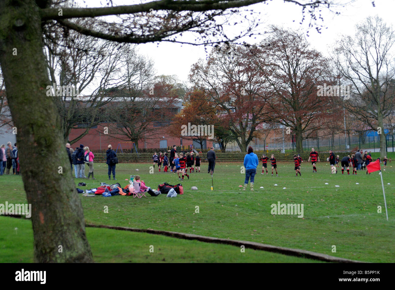 ANNEHMLICHKEIT SPORTPLÄTZE FÜR ÖFFENTLICHE NUTZUNG WELLINGTON SOMERSET Stockfoto