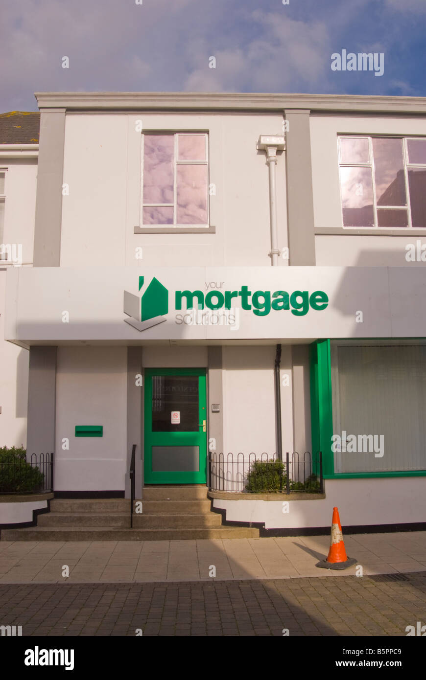 Ihre Hypothek Lösungsgeschäft in Lowestoft, Suffolk, Uk Stockfoto